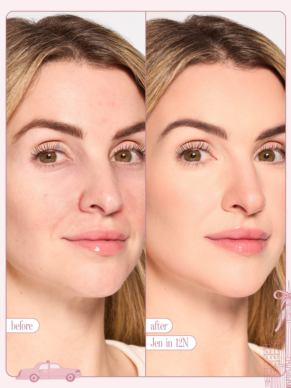 woman wearing tarte cosmetics SPOTTED the icons best selers set  in shade 12n