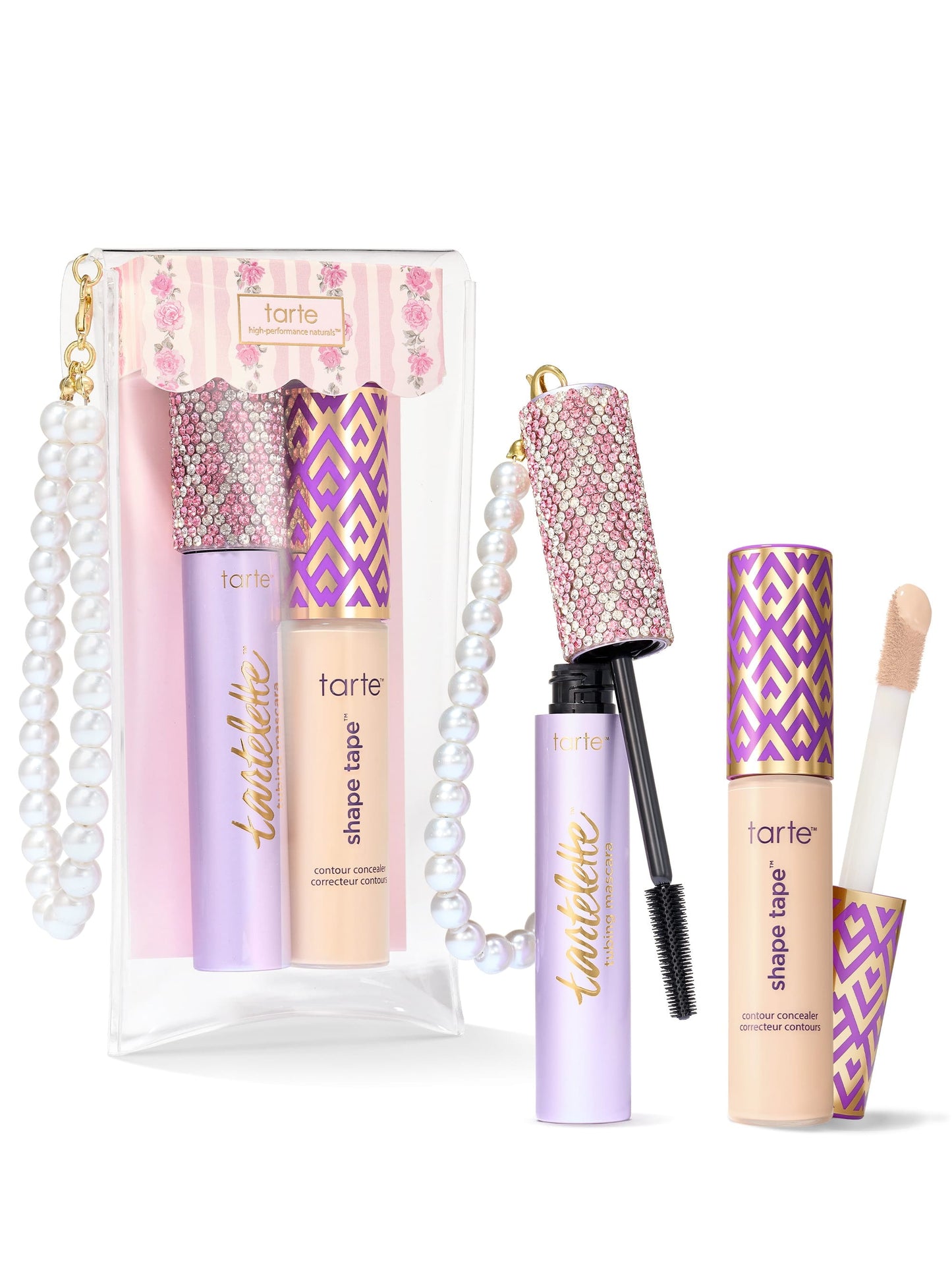 tarte cosmetics SPOTTED the icons best sellers set against a white background, shade 12N