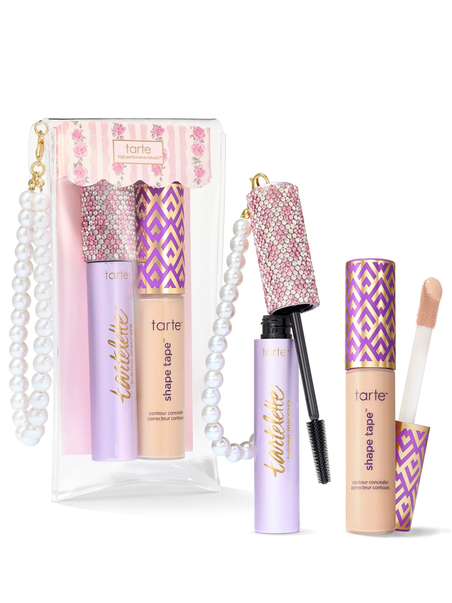 tarte cosmetics SPOTTED the icons best sellers set against a white background, shade 20B