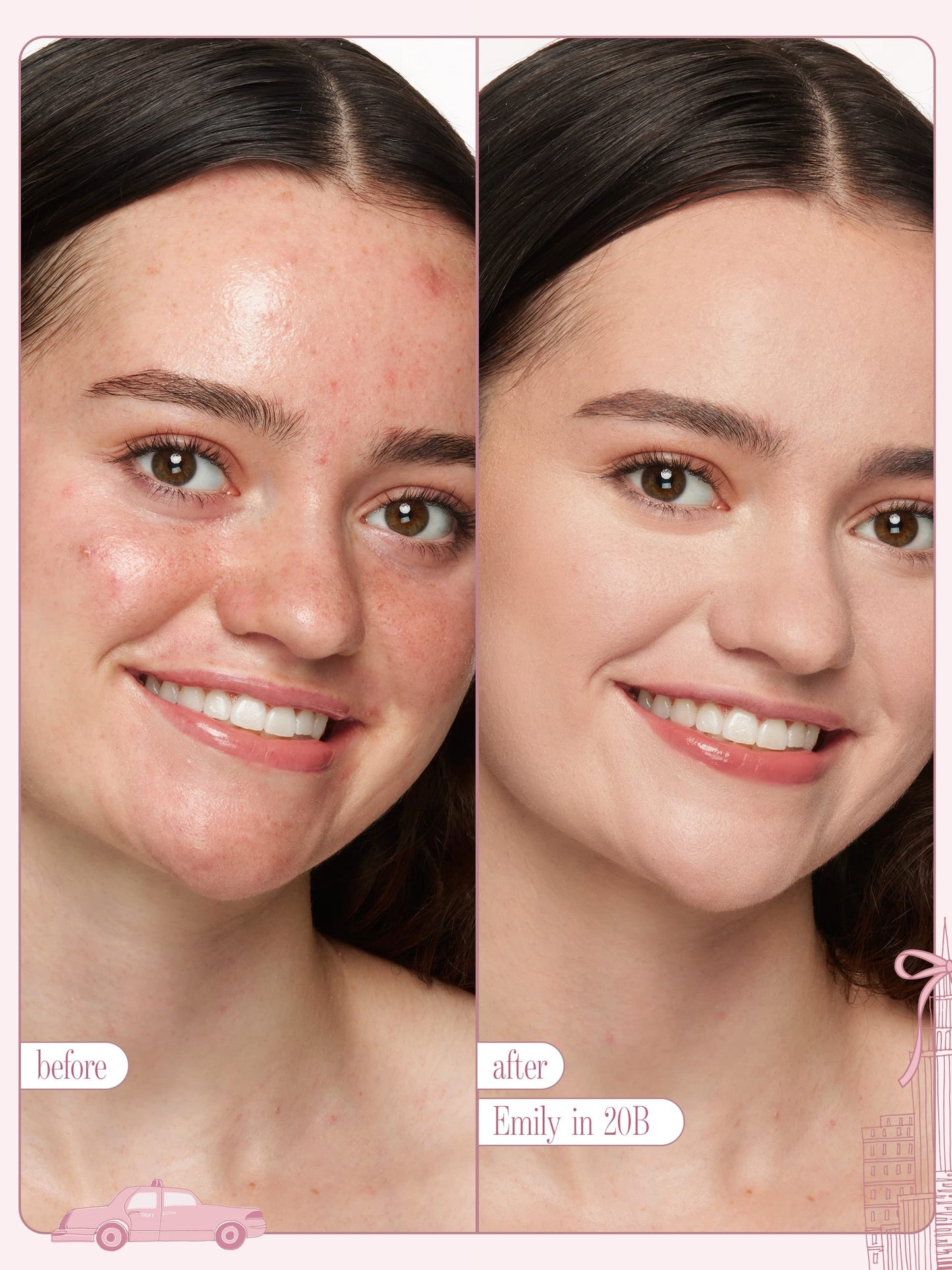 woman wearing tarte cosmetics SPOTTED the icons best selers set  in shade 20b