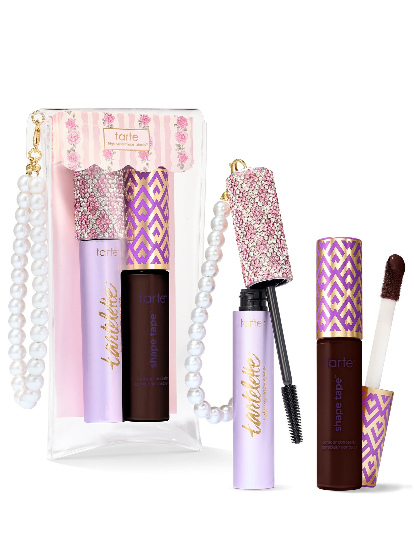 tarte cosmetics SPOTTED the icons best sellers set against a white background, shade 63N