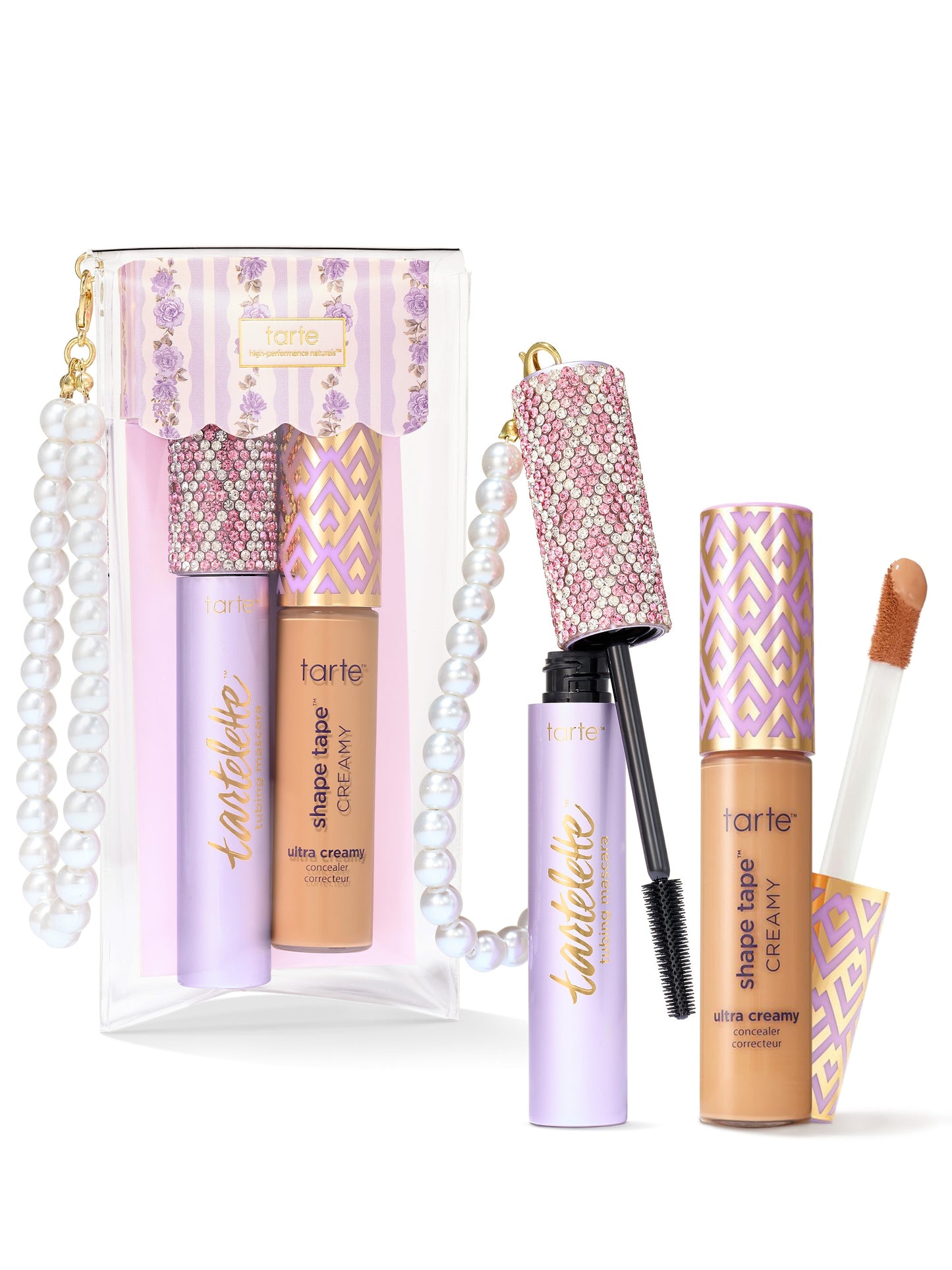 tarte cosmetics spotted the icons creamy best sellers on white background shade 35N