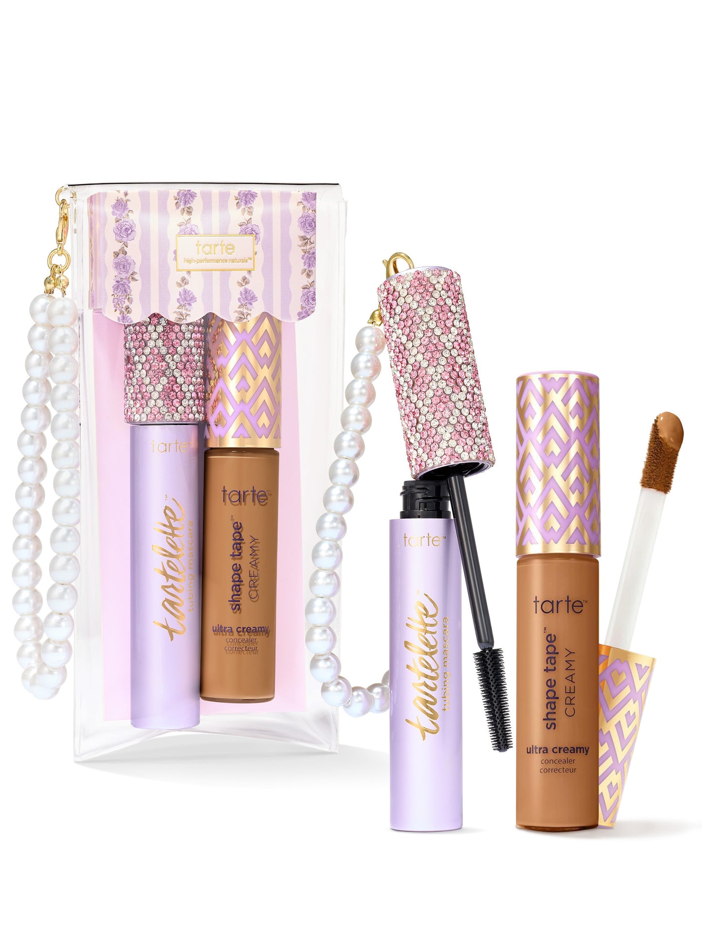 tarte cosmetics spotted the icons creamy best sellers on white background shade 47S