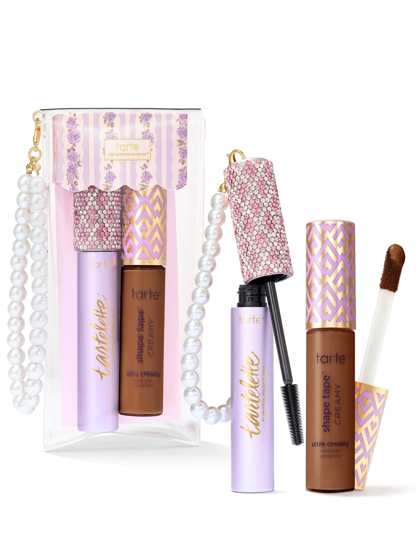 tarte cosmetics spotted the icons creamy best sellers on white background shade 53N