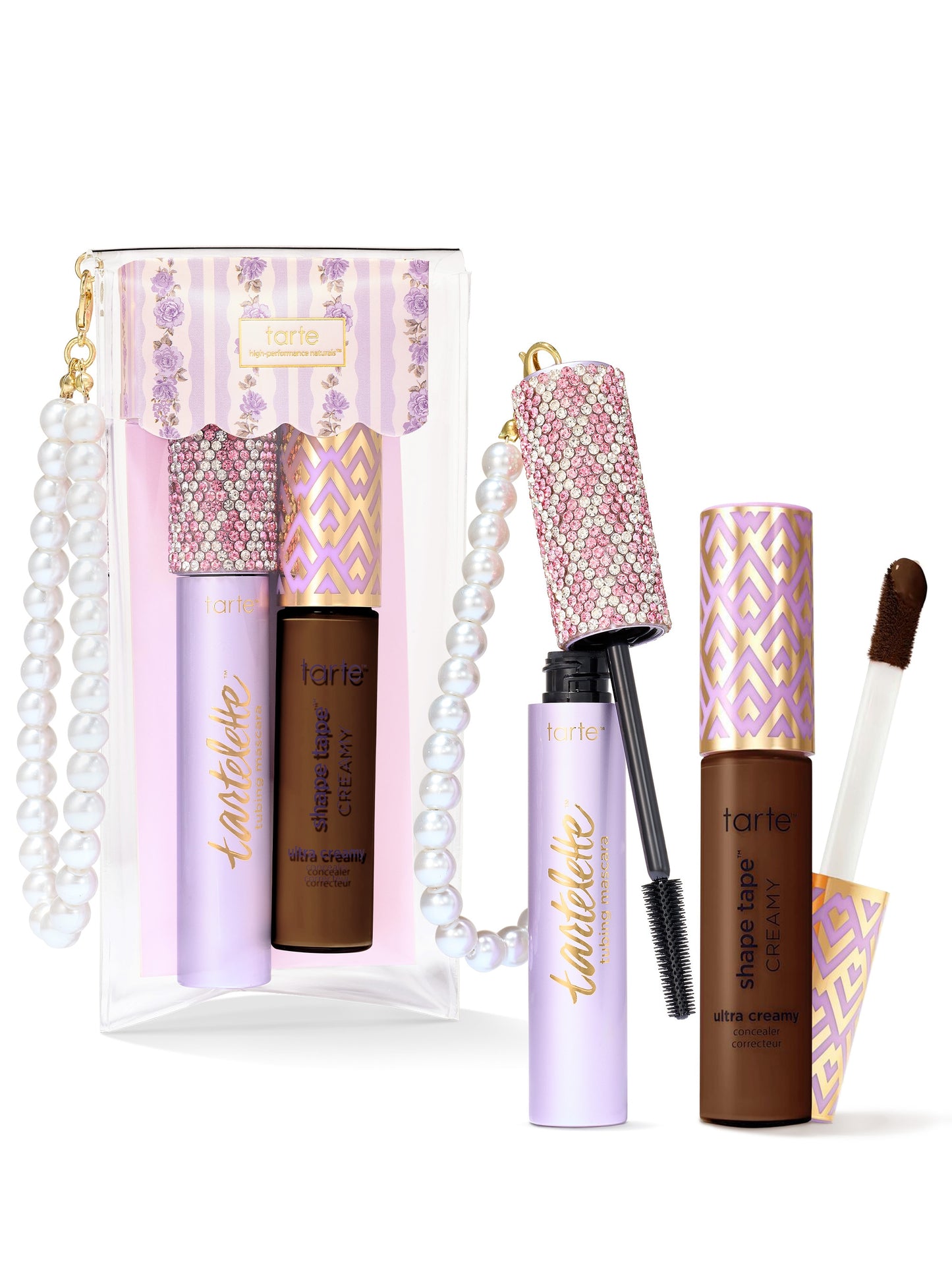 tarte cosmetics spotted the icons creamy best sellers on white background shade 60N