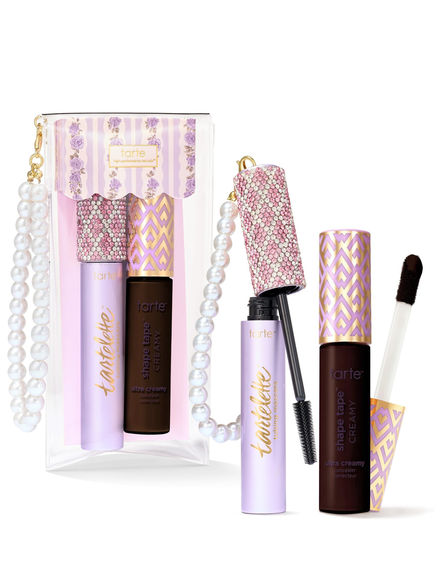 tarte cosmetics spotted the icons creamy best sellers on white background shade 63N