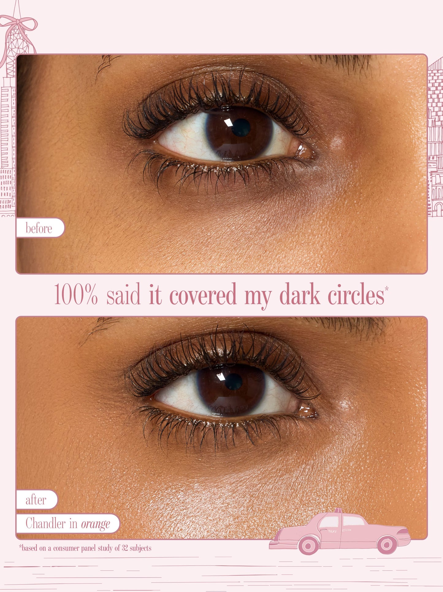 tarte cosmetics face card never declines before and after