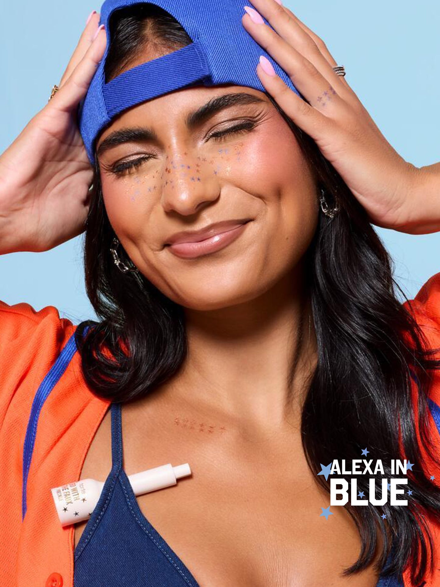 go with the faux freckle stamp in starstruck