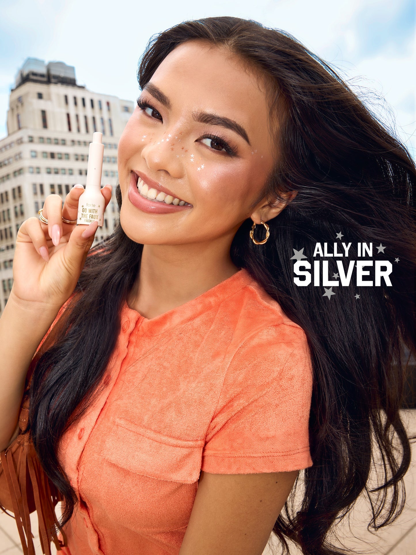 go with the faux freckle stamp in starstruck