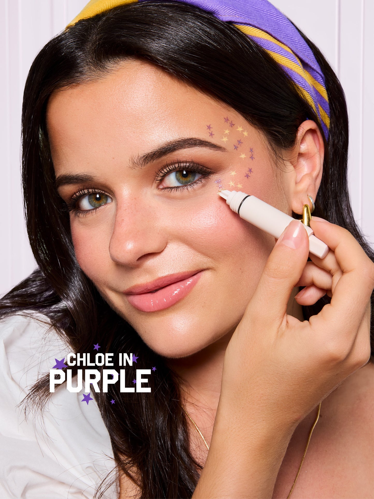 go with the faux freckle stamp in starstruck