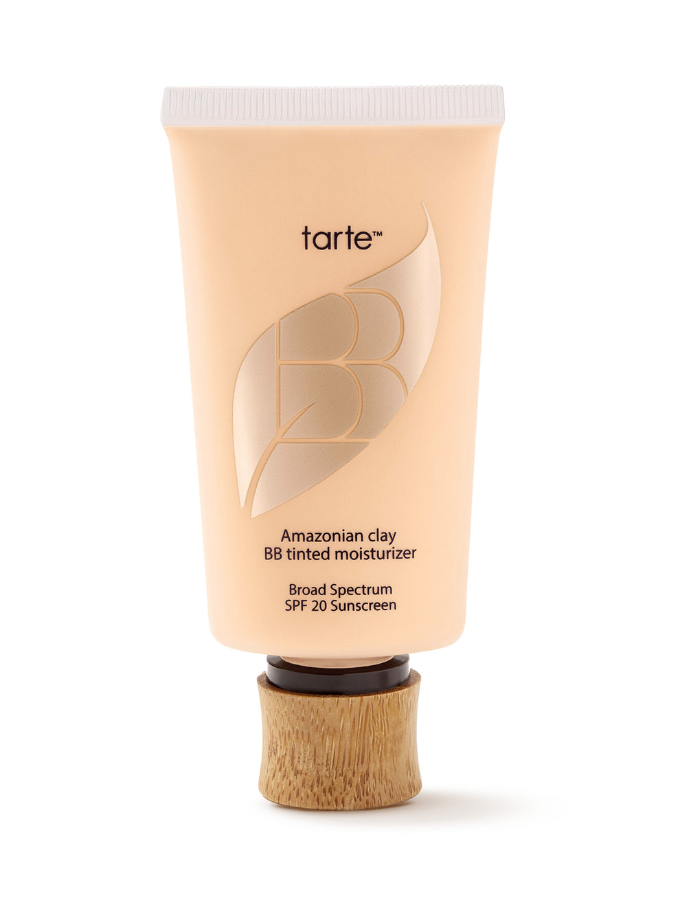 Tarte Amazonian clay BB tinted moisturizer on a white background