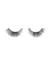 Pair of false eyelashes on a white background