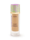 Tarte multi-tasking foundation bottle with a colorful cap on a white background