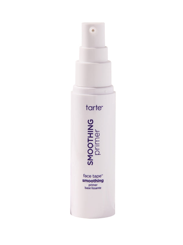 Tarte smoothing primer bottle on a white background