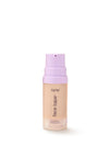 Tarte face tape foundation bottle with purple cap on a white background