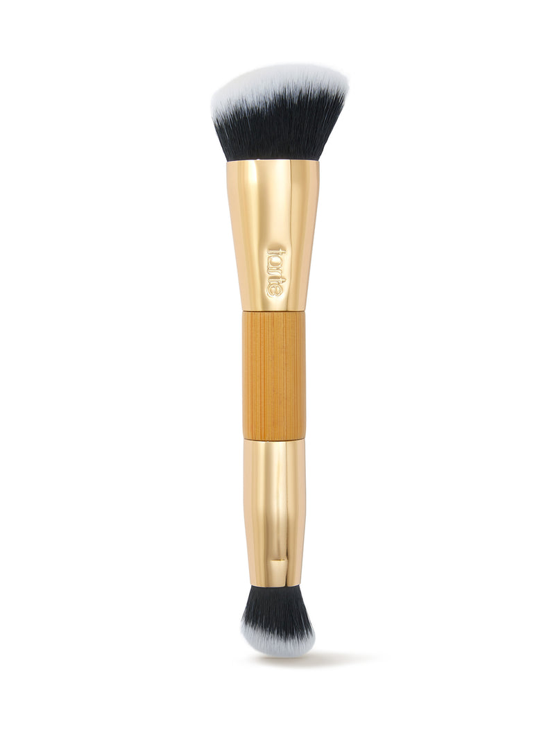 shape tape™ double ended complexion brush
