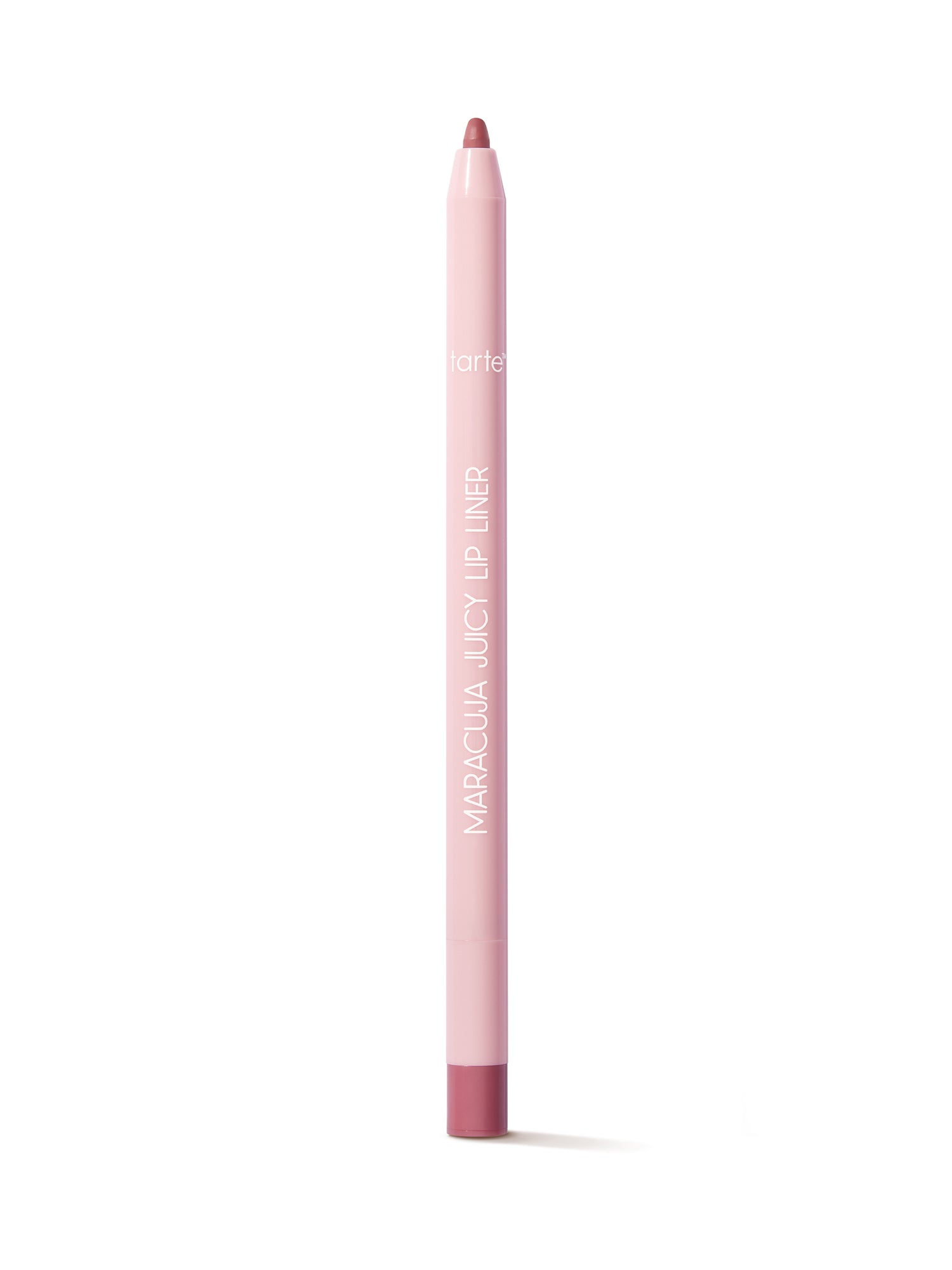 Lip liner pencil with brand name on a white background