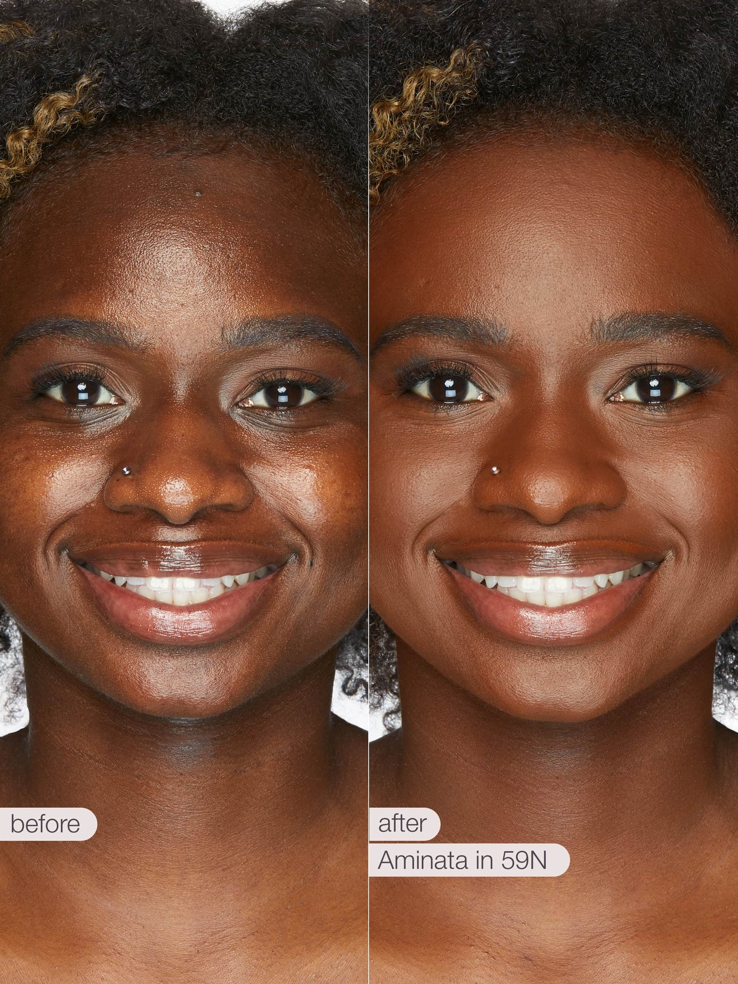 Amazonian clay blurring powder foundation