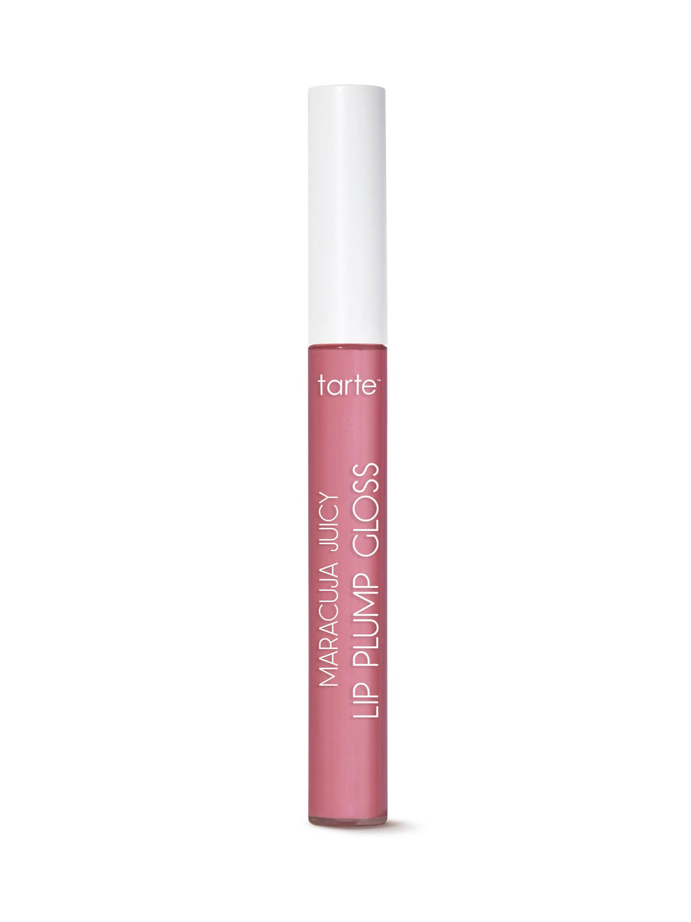 Tarte Maracuja Juicy Lip Plump Gloss on a white background