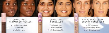 shape tape™ waterproof body makeup 