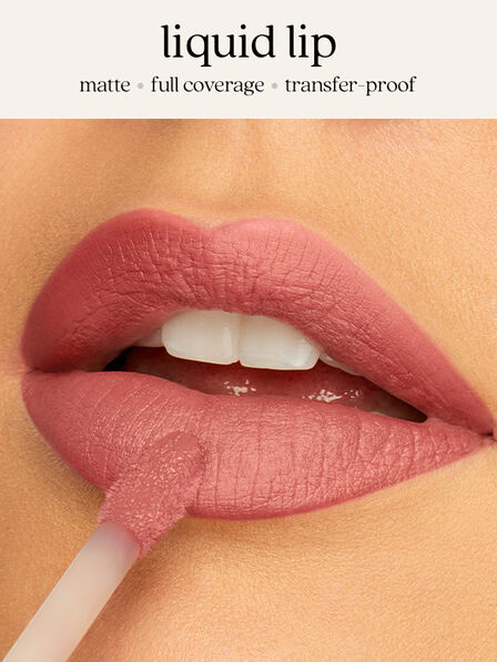 READY TO SHINE Matte Vegan Creamy Satin Lipstick and Clear Lip