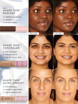 Tarte Cosmetics Shape Tape Ultra Creamy Concealer | Fair Neutral 12N NEW 2021 Formula Best Corrector Makeup Under Eye Brighter, Smoother Skin Matte Finish Nourishing  Gentle 0.33 Ounce (Pack of 1)