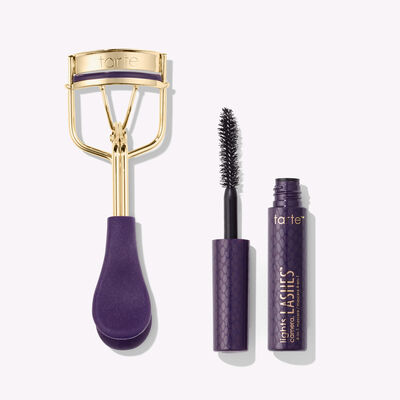 picture perfect™ eyelash curler & deluxe lights, camera, lashes™ mascara