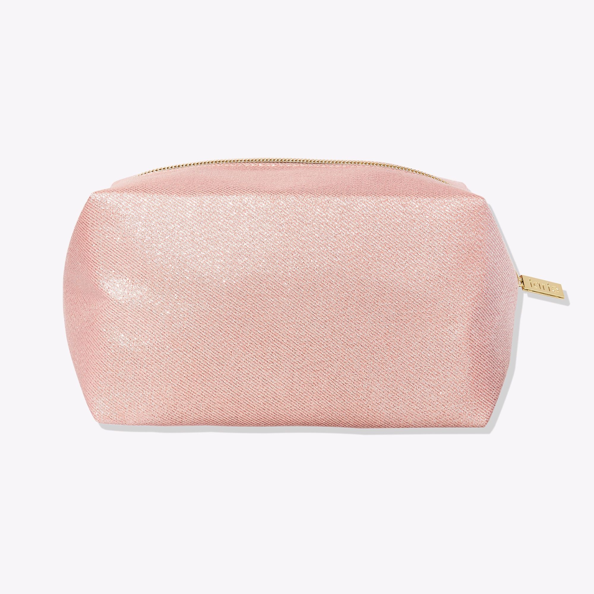 Blushing Beauty Makeup Bag In Pink Shimmer | Tarte™