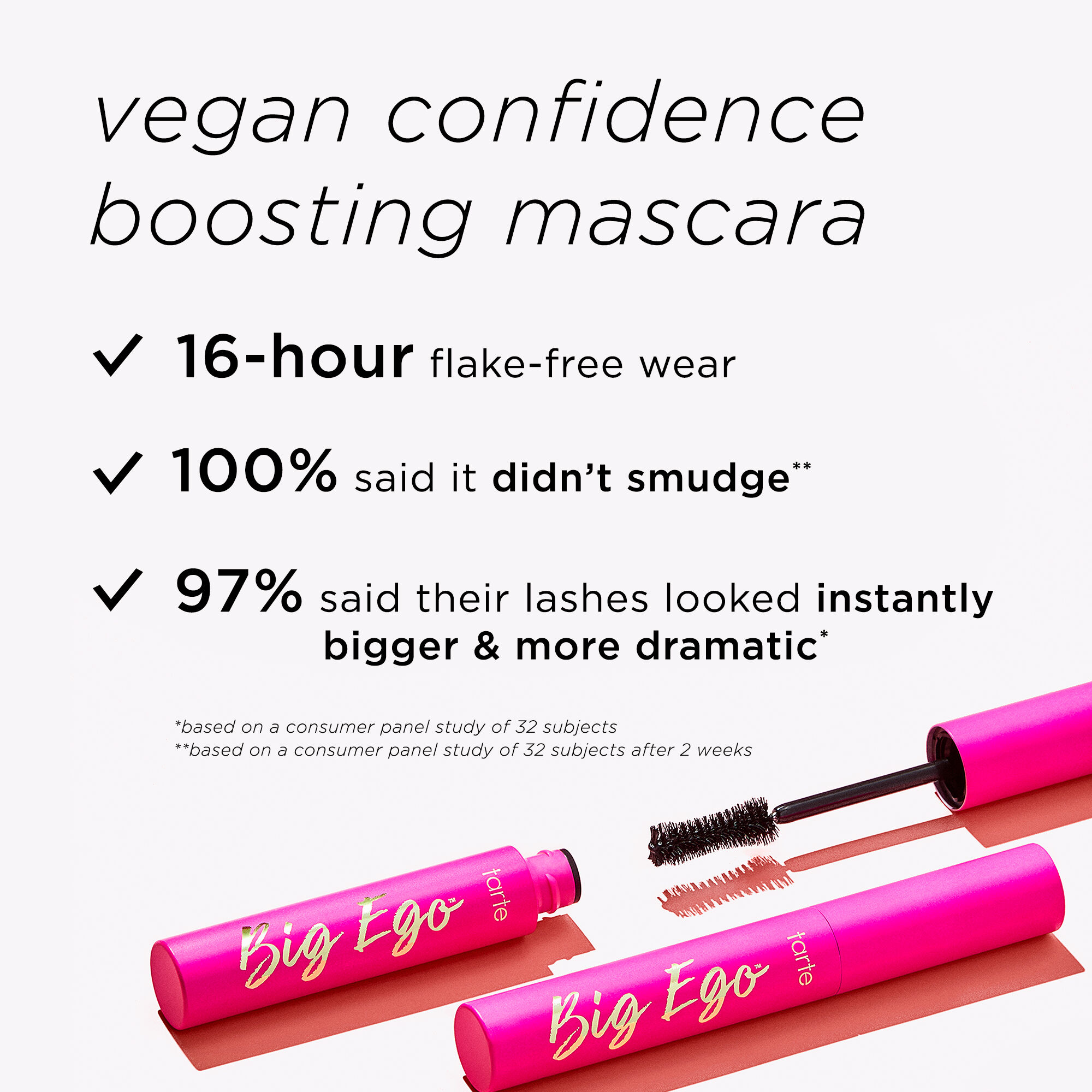 travel-size big ego™ vegan mascara image number null