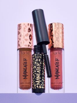 viral maneater™ must-haves mascara & blush trio image number null