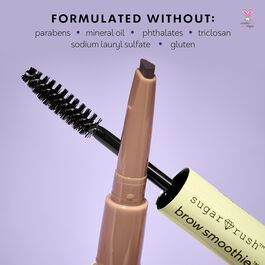 sugar rush™ brow smoothie™ brow pencil & clear gel image number 3