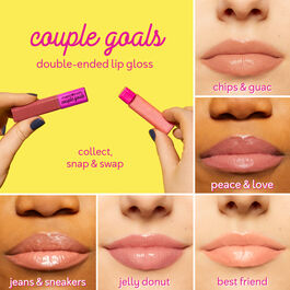 sugar rush™ couple goals double-ended lip gloss image number 4