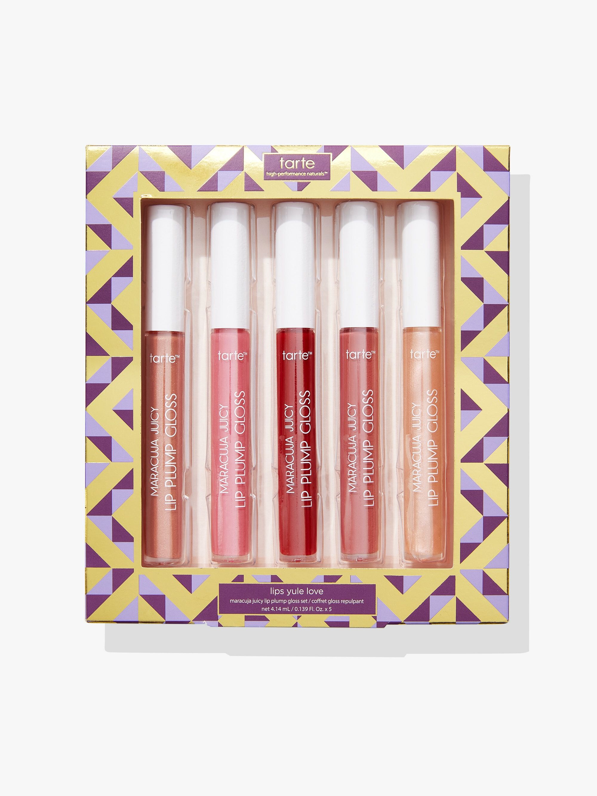 Peachy Scented Lip Gloss Set - 4 Pack