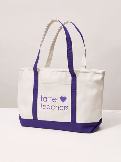 tarte ™ loves teachers tote bag