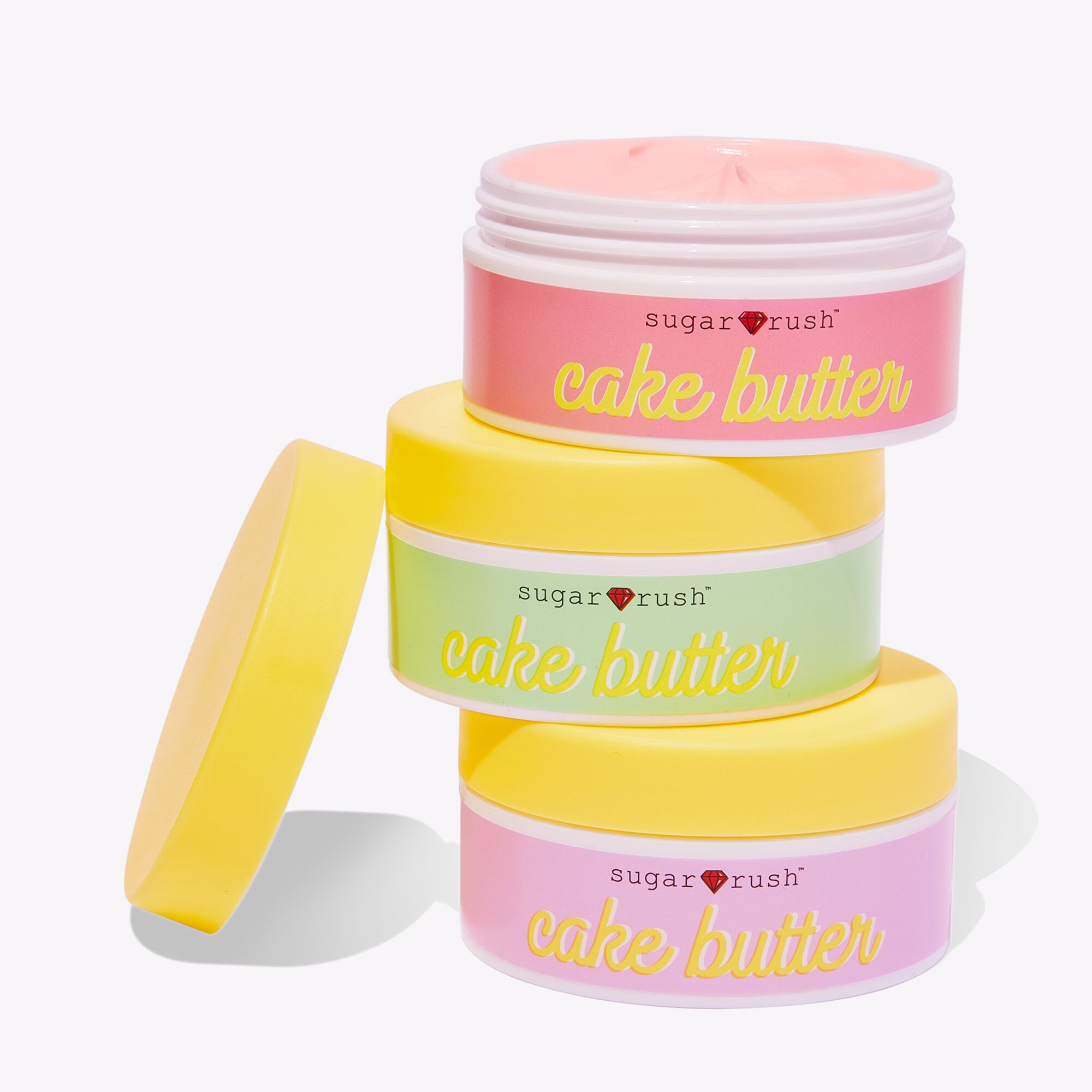 sugar rush™ cake butter whipped body butter trio image number null