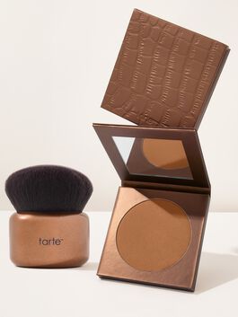 park ave princess™ matte face & body bronzer & brush duo image number 0