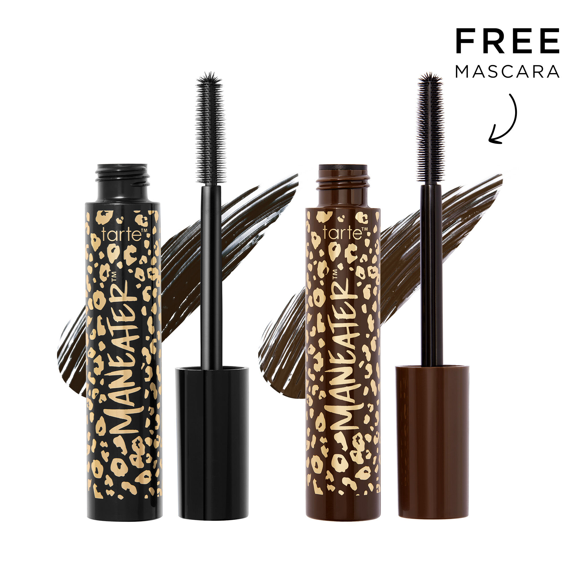 tarte™ maneater™ mascara black & brown duo image number null