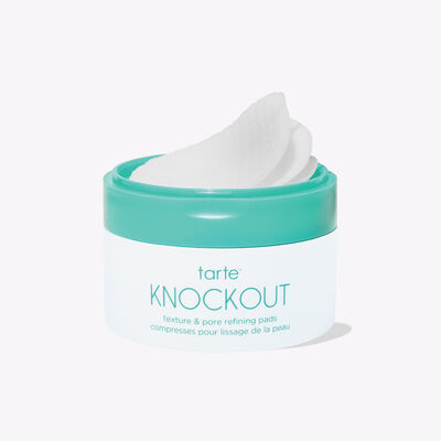 knockout texture & pore refining pads