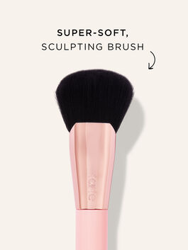limited-edition buff & bronze face brush image number 1