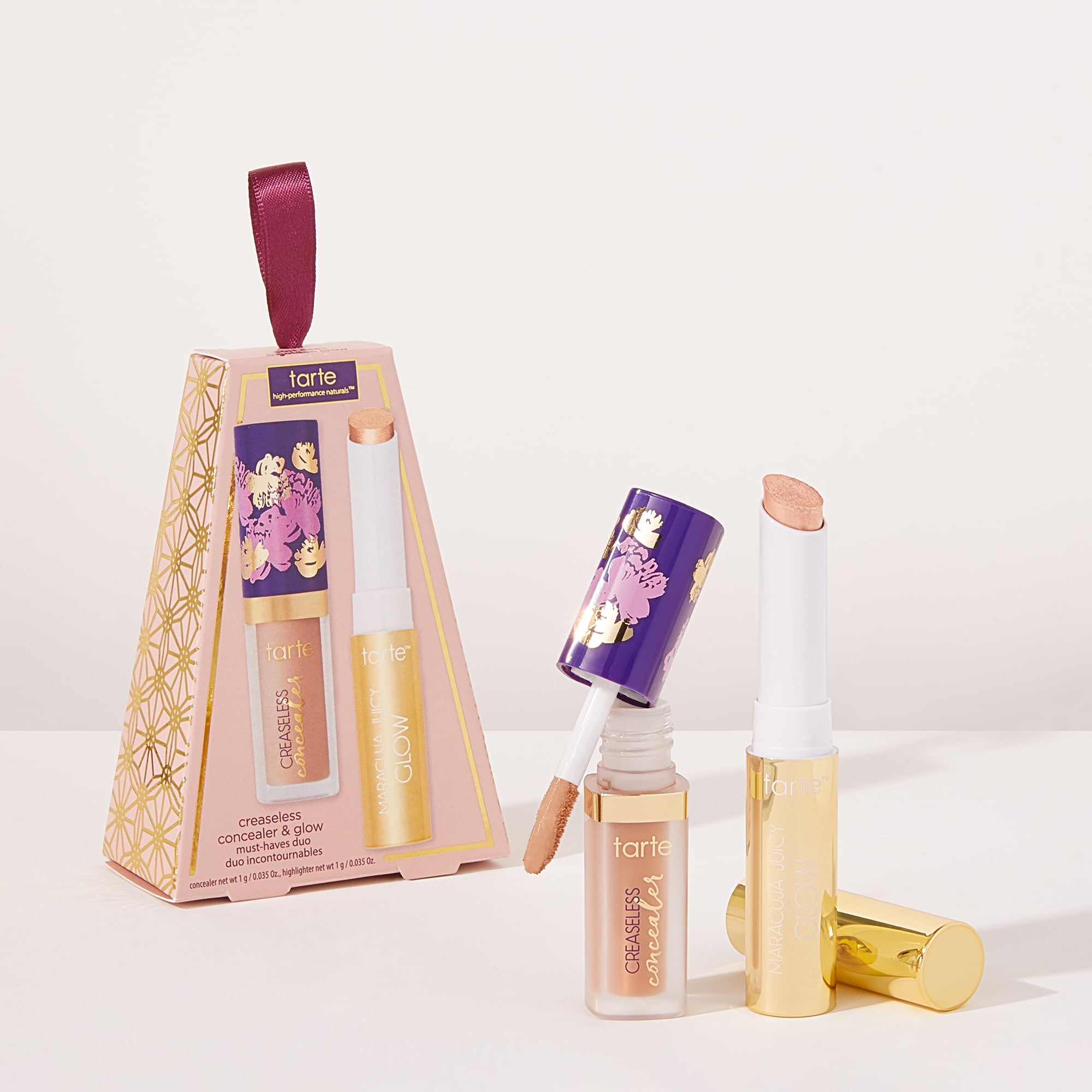 Tarte Cosmetics Creaseless Concealer & Glow Must-haves Duo In White