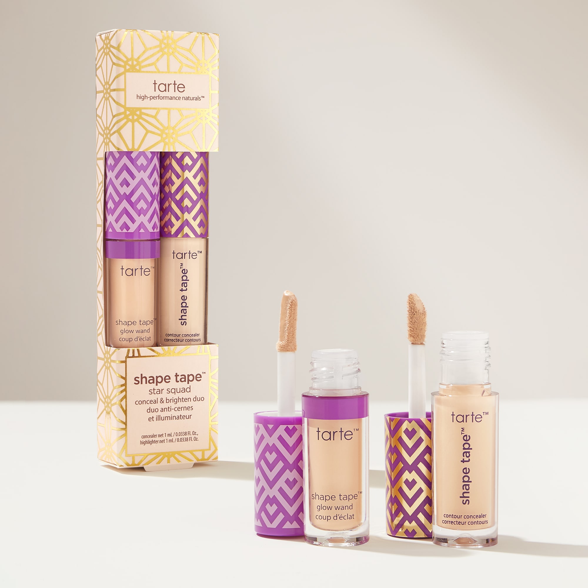 shape tape™ star squad conceal & brighten duo