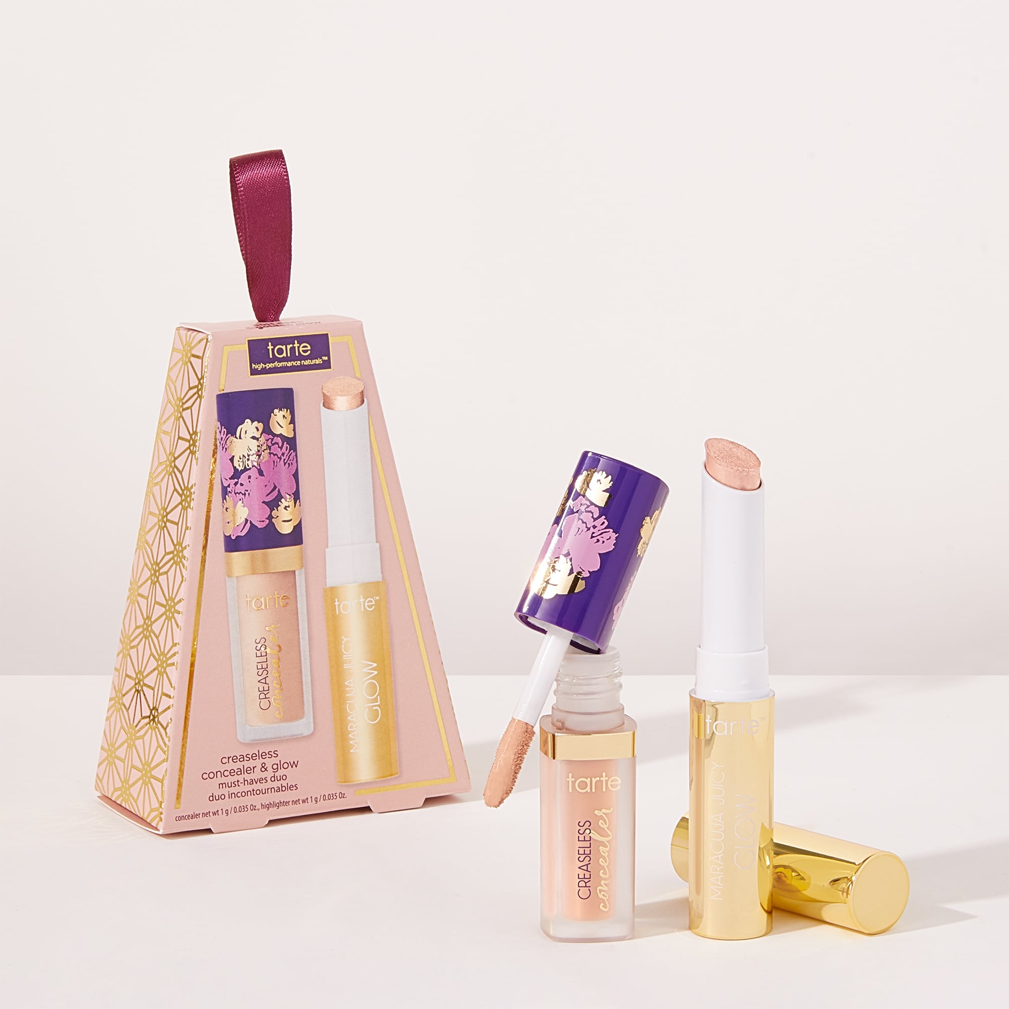 Tarte Cosmetics Creaseless Concealer & Glow Must-haves Duo In Neutral