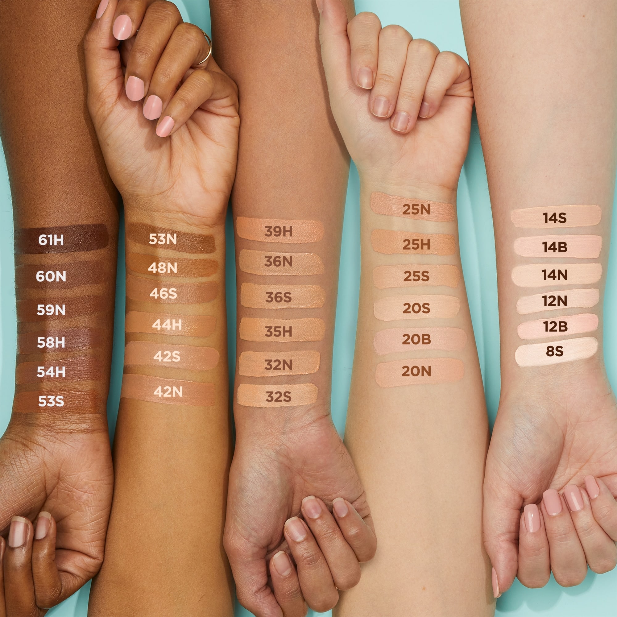 concealer shades