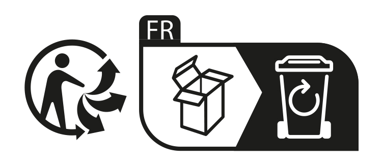 Folding carton should be disposed of based on the material.